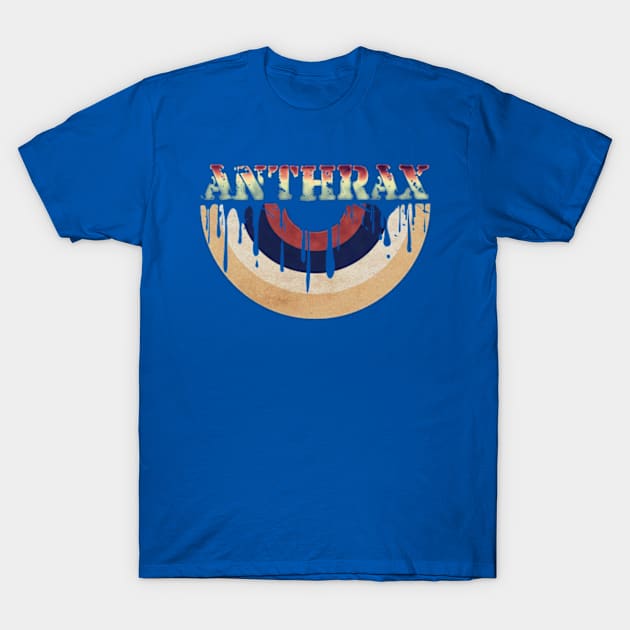 Melted Vinyl - Anthrax T-Shirt by FUTURE SUSAN